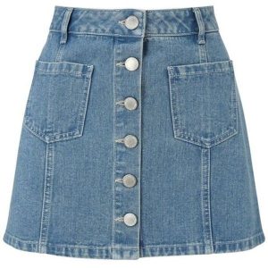 Utility Denim Wrap Dress