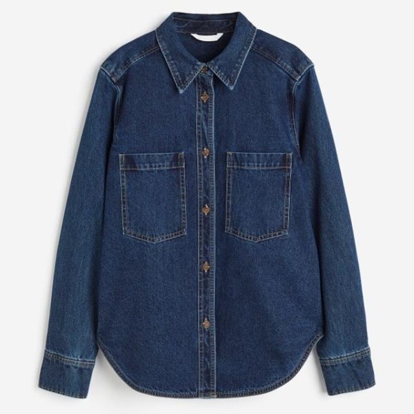Blue Lightweight Denim Shirt
